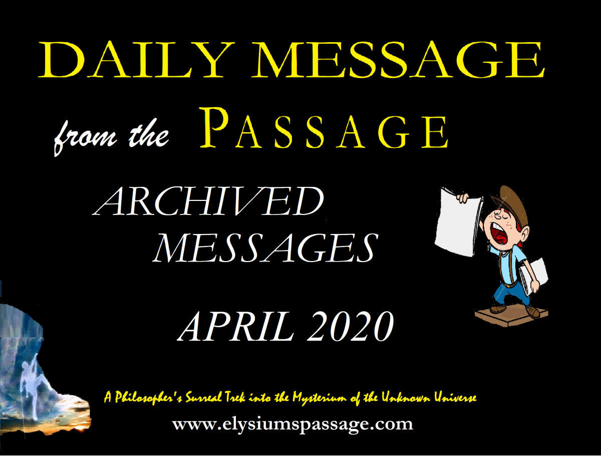 DAILY MESSAGE ARCHIVES APRIL 2021